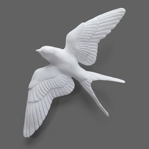 Oiseau porte bonheur de luxe en trois dimensions, décoration murale pour salle de séjour, <span class=keywords><strong>Art</strong></span> créatif - Product Image 3