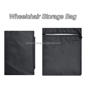 Poncho vente en gros fauteuil roulant a parlé housse de pluie imperméable fauteuil roulant pneu couvre avec sac de rangement fauteuil roulant Poncho couvre - Product Image 3