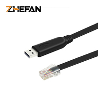 ZHEFAN Factory FTDI FT232RL USB RS485 a RJ45 cable serie Cable de control de programación para computadora host de comunicación 485