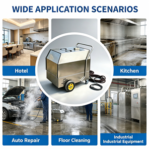 La Lavandería <span class=keywords><strong>de</strong></span> Autos Chuangwang Utiliza una Máquina <span class=keywords><strong>de</strong></span> Limpieza a <span class=keywords><strong>Vapor</strong></span> Fácil <span class=keywords><strong>de</strong></span> Mover y Operar - Product Image 6