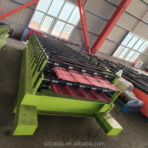 840900 màu thép nhà bảng điều chỉnh máy làm tấm sắt sản xuất máy - Product Image 2