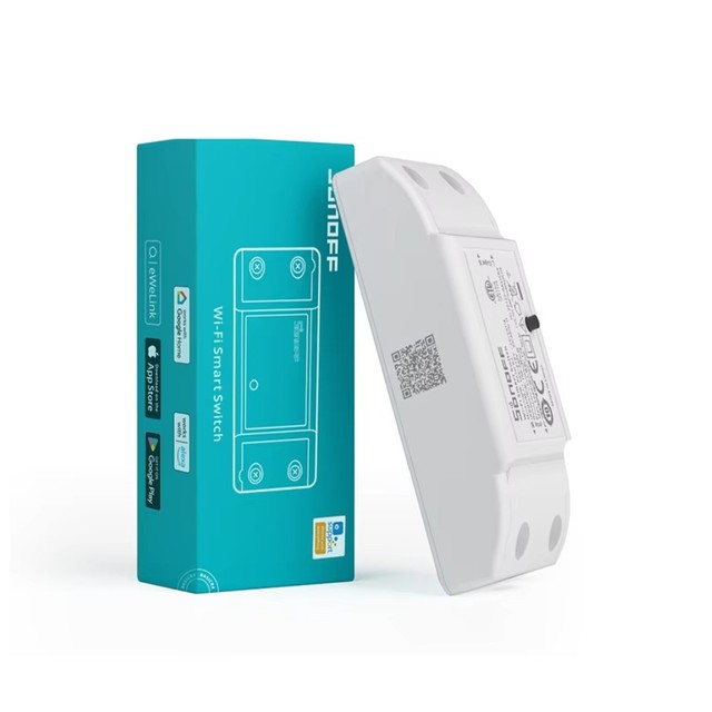 BASICR4 SONOFF Wi-Fi Smart Switch Magic Switch Mode EWeLink-Remote Control Upgraded ESP32 Chip Works With Alexa for Smart Home