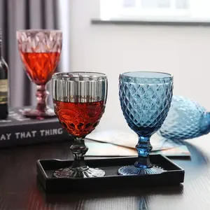 Bella trasparente Champagne Vodka calice di vino rosso fatto a mano caffè Cola Dessert Glass Decor Party Cocktail Whisky Cup Barware