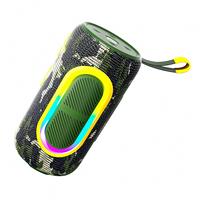 Potente Caja de Música RGB, Subwoofer Portátil Recargable, Bajos Potentes para el Hogar, Altavoz Inalámbrico Estéreo para Acampar, Sonido para Exteriores
