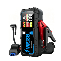 Démarreur de secours robuste 12V 16000-20000mAh avec crête de 2000A, booster au lithium pour camions, SUV, flottes, urgences, OEM
