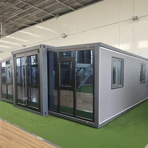 Container Abitativo Residenziale Sinoy da 20ft 40ft Portatile Pieghevole a Buon Prezzo Casa Container Espandibile con 3 Camere da Letto in Vendita - Product Image 1