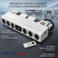ACTECmax BC223 Conjunto de Evaporador Sin Escobillas 12V 24V 48V LHD RHD Motor BLDC Control Remoto Unidad de CA de Servicio Pesado para Camiones y Autobuses HVAC