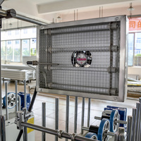 Machine d'emballage de profilés en MDF à colle froide pour bois fiable jumelée à une machine de stratification de panneaux en MDF à colle froide