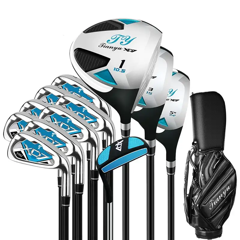 Golf Sports Complete Sets Club Men's Beginner's Full Golf Set Rod Titanium VCT Third generation Right Handded