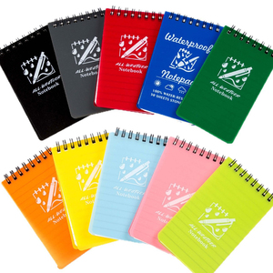 Libreta Impermeable Personalizada con Logotipo para Oficina, Venta al Por Mayor de Fábrica, Bloc de Notas Espiral Resistente al Agua, <span class=keywords><strong>Cuadernos</strong></span> Impermeables para Promoción - Product Image 4