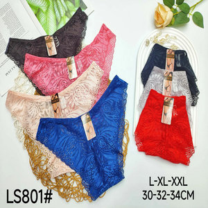 0.37 Đô La Mô Hình Las210 Eo L-2XL Bán Buôn Quần Lót Trong Suốt Cộng Với Kích Thước Phụ Nữ Đồ Lót Ren Quần Lót Với Màu Sắc - Product Image 2