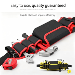Tool Bag Tool <b>Belt</b> With Pockets For Electrician Repair <b>Work</b> Heavy Duty Oxford Fabric - Product Image 4