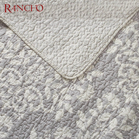 Couvre-lits confortables et draps de luxe de haute qualité couette ultrasonique en microfibre
