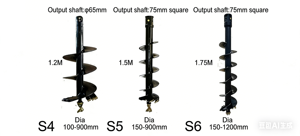 Service OEM : Foreuse hydraulique pour trous de poteaux et accessoire de vis de fondation pour chargeuses compactes et excavatrices de 0,8 à 5,5 tonnes - Product Image 5