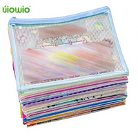 Pochette de rangement personnalisée UIOWIO pour documents, jouets et puzzles, idéale pour la maison, le bureau et l'école