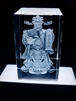Imprimante de portraits en cristal 3D à haute efficacité, machine de gravure laser sur verre 3D, vente directe du fabricant, assurance qualité