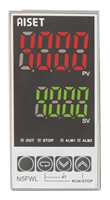Contrôleur de température numérique intelligent double PID Aiset N5-WL-6000 avec sortie relais thermocouple K, certifié ISO9001/CE, garantie 1 an