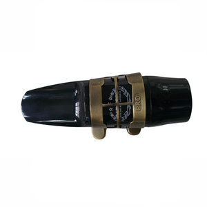 Ligature de saxophone en métal antique pour saxophone alto Mi bémol, marque Eastern Music - Product Image 3