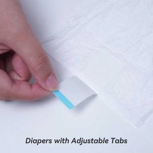 Ventes en gros de couches jetables pour adultes avec une protection supérieure contre les fuites, adaptées aux femmes et aux hommes âgés, soins quotidiens contre l'incontinence - Product Image 2