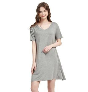 Abbigliamento <span class=keywords><strong>da</strong></span> donna in fibra di bambù di lusso all'ingrosso abito <span class=keywords><strong>da</strong></span> <span class=keywords><strong>notte</strong></span> <span class=keywords><strong>da</strong></span> donna <span class=keywords><strong>camicia</strong></span> <span class=keywords><strong>da</strong></span> <span class=keywords><strong>notte</strong></span> modale per bambine - Product Image 3