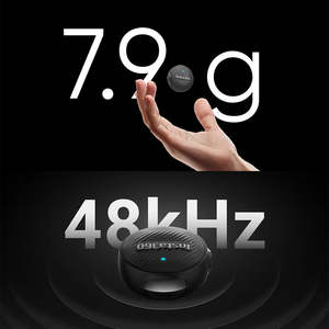 Microphone cravate USB professionnel 1 émetteur + 1 récepteur sans fil, micro portable 1 émetteur 1 récepteur pour Rode pour téléphone portable - Product Image 5