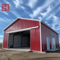 Entrepôt intelligent à structure métallique avec automatisation intégrée des bâtiments IoT