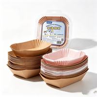 Papier sulfurisé carré jetable pour friteuse à air, qualité alimentaire, pour rôtir les aliments