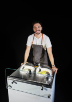 MILES GALAXY PRO V2 Machine à glaces et sorbets anti-buée et anti-condensation pour la fabrication de glaces, gelatos, sorbets, yaourts glacés ou granitas