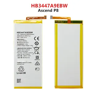 Pin Điện Thoại Di Động Có Thể Thay Thế Chính Hãng Bằng Polymer Lithium Cao Cấp Cho Huawei Ascend P8 HB3447A9EBW Pin Li-thium Điện Thoại