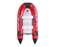 Bateau pneumatique vedette multi-usage, prise de vue réelle, en PVC de haute qualité, bateau rapide gonflable