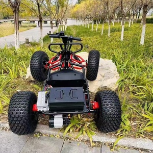 Go-kart Off-road Mini Gas off Road 90cc/100cc Go Cart elettrico Drift Kart Racing sabbia neve prateria per bambini e adulti - Product Image 1