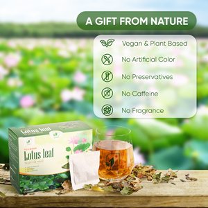 Custom Herbal <b>Tea</b> Bags Pure Vietnam Lotus Leaf Health Infusion 2g Sachet Low MOQ NMPT Factory - Product Image 2