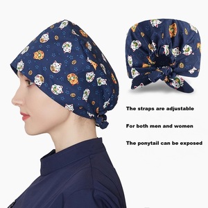 Cappello Chirurgico Unisex in Cotone Stampato con Design Personalizzato, Cappello per Dentisti, Infermieri e Medici, Berretto Medico - Product Image 3