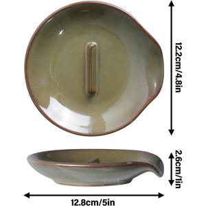 Cucina in ceramica a cucchiaio con supporto per fornelli porta cucchiai uova biscotto da cucina portabottiglie da cucina resistente al calore - Product Image 5