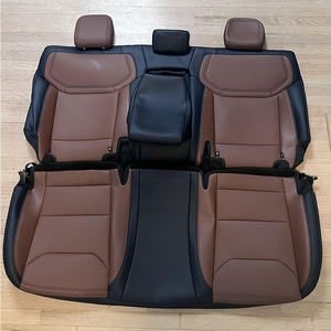 Housses de siège de luxe toutes saisons sur mesure 360° entièrement couvrantes pour Ford Maverick XLT Lariat Lobo Tremor Hybrid 2022-2025, 5 places, Nappa - Product Image 3
