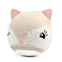 Nuevo Gorro de Invierno de Moda con Orejas para Niños y Niñas, Personalizado con Logotipo, de Algodón Acrílico