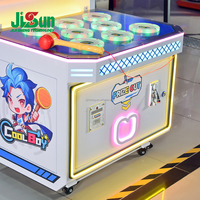 Machine de jeu de frappe à marteau à monnayeur Cool Boy pour 2 joueurs, pour enfants, pour aires de jeux et parcs d'attractions