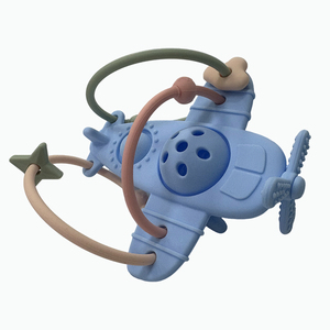 Sucette en forme d'avion personnalisée, en silicone souple, jouet de dentition non toxique <span class=keywords><strong>pour</strong></span> bébé <span class=keywords><strong>pour</strong></span> <span class=keywords><strong>soulager</strong></span> la douleur de la dentition - Product Image 4