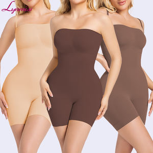 Custom logo Tummy <strong>Control</strong> Shapewear <strong>Strapless</strong> Women <strong>Strapless</strong> <strong>Body</strong> <strong>Shaper</strong> Plus Size Bodysuit Shapewear for Women - Product Image 1
