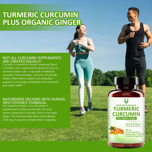 Capsules de Curcuma et Curcumine OEM ODM à succès – Complément Alimentaire à base de Racine de Curcuma Biologique pour des Articulations Fortes chez l'Adulte - Product Image 5