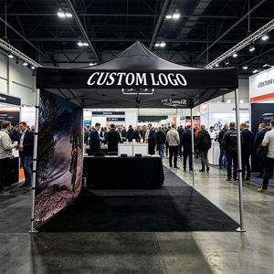 Tente publicitaire d'extérieur personnalisée avec structure en aluminium, 10 pieds x 10 pieds, tente d'exposition - Product Image 1