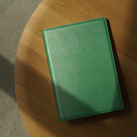 Porte-documents de direction A4 en cuir, écologique, durable et simple, avec couverture de protection pour carnet – Vente en gros