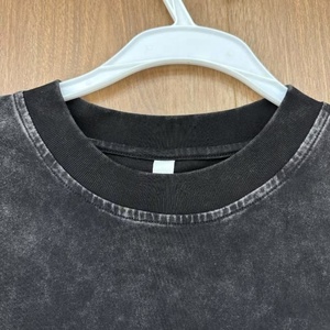 เสื้อยืดผ้าฝ้ายหนาลายปักลายกราฟิกแบบกำหนดเองแขนยาวสองชั้นผ้าถักให้เข้ารูปโอเวอร์ไซส์ - Product Image 3