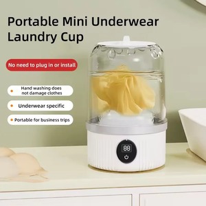 Wireless Washing Machine Portable Mini Underwear Rechargeable Automatic Laundry Cup Travel Home Dormitory Mini Washing Machine - Product Image 2