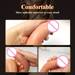 Siliconen Draagbare Holle Entiteit Menselijk Lichaam Huid Realistische Dildo Broek Anale Plug Ass Plug Vrouwelijke Masturbatie Penis Seksspeeltjes - Product Image 3