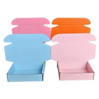 Caja de Cartón Kraft Impresa a Color para Envíos de Ropa, Caja de Cartón Corrugado para Envíos con Logotipo