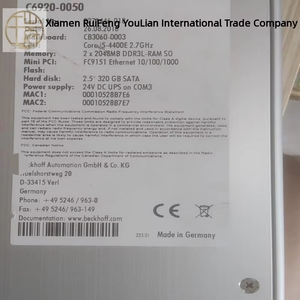 โมดูล PLC รุ่นใหม่ C6920-0050 C69200050 หนึ่งชิ้นในกล่อง จัดส่งด่วน สินค้าพร้อมส่ง ของแท้ สำหรับระบบอัตโนมัติอุตสาหกรรม - Product Image 1