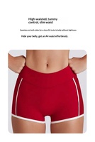 Ensemble de yoga sans couture pour femme, deux pièces : soutien-gorge de sport et short au-dessus du genou, effet ventre plat, extensible, anti-humidité, tenue de sport pour la gym et l'entraînement