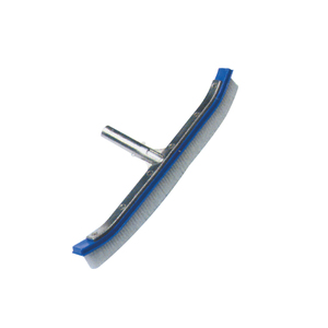 Equipo de <span class=keywords><strong>piscina</strong></span>, accesorios de <span class=keywords><strong>piscina</strong></span>, herramienta de <span class=keywords><strong>limpieza</strong></span>, cepillo de pared, mango de cepillo de <span class=keywords><strong>algas</strong></span> de acero - Product Image 2