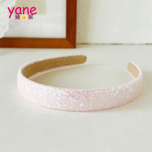 Serre-tête lumineux à sequins pour enfants, accessoires capillaires élastiques en plastique, style mignon, faits à la main, pour la rentrée scolaire et les fêtes - Product Image 4